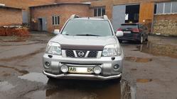 Nissan X-trail T30 2002–2007 Sprednji zaščitni lok ST007 (nerjavno jeklo) fotografija 2