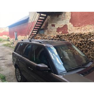 Aluminijaste strešne letve (črne) Range Rover III L322 2002–2012 fotografija 3