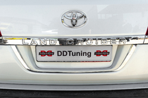 Toyota Land Cruiser 200 2007–2021 Nosilec registrske tablice – standard Črna fotografija 2