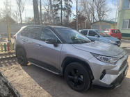 Toyota Rav 4 2019–2025 Stranske stopnice OEM V1A (2 kosa, aluminij) fotografija 11