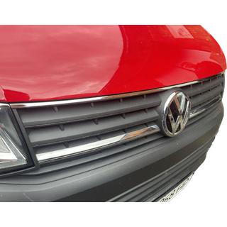 Kromirana inox letev za zgornji del maske 2015-2019 (1 kos) Volkswagen T6 2015–2024 fotografija 1