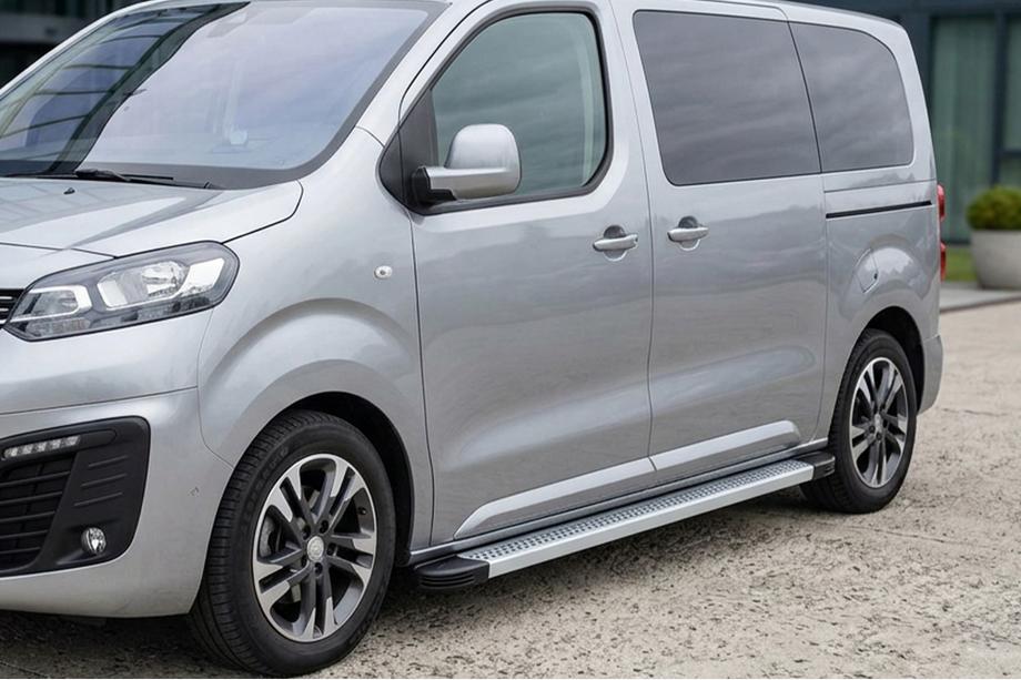 Opel Vivaro 2019– Bočne stopnice Maya V2 (2 kosa, aluminij) Image