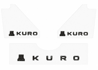 Lexus LX570/450d 2008–2022 Emblem / značka KURO Black Edition (3 kos) fotografija 2
