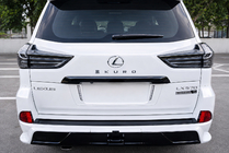 Lexus LX570/450d 2008–2022 Emblem / značka KURO Black Edition (3 kos) fotografija 1