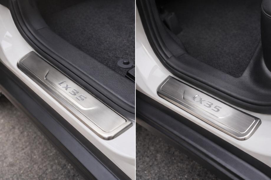 Hyundai IX-35 2010–2015 Libao zaščitne letve pragov (4 kos, nerjaveče jeklo) Image