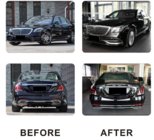 Mercedes S-class W222 2013–2022 Komplet bodykita za Maybach (2018-2022, brez optike) fotografija 5