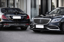 Mercedes S-class W222 2013–2022 Komplet bodykita za Maybach (2018-2022, brez optike) fotografija 1