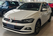 Volkswagen Polo 2017– Okrasna obloga maske (osnovna, nerjaveče jeklo) fotografija 1
