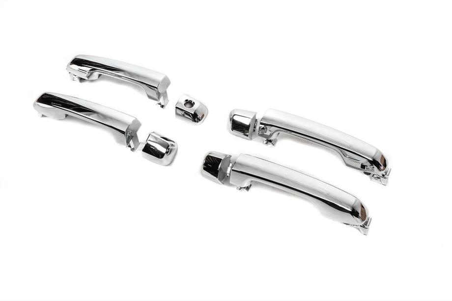 Toyota Land Cruiser 200 2007–2021 Kljuke vrat komplet 2015-2021 (krom, 4 kos) Fotografija 1