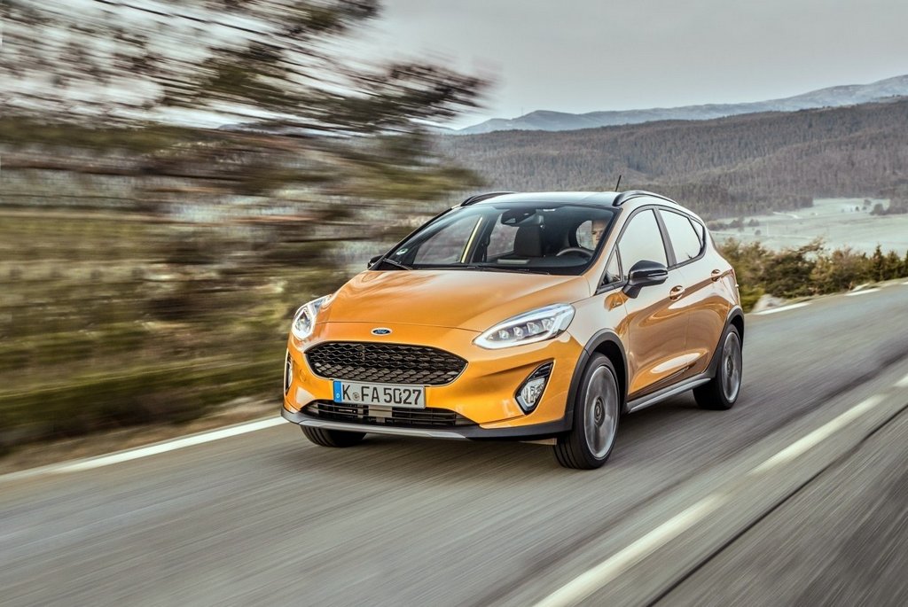 Hatchback Ford Fiesta Active z večjo prehodnostjo
