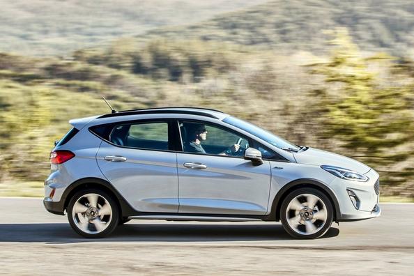 Hatchback Ford Fiesta Active z večjo prehodnostjo