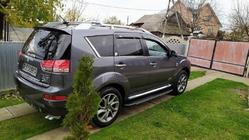 Peugeot 4007 2007–2013 Stranske stopnice Bosphorus Grey (2 kos., aluminij) fotografija 6