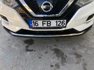 Nissan Qashqai 2014–2021 Nerjavno jeklen zaščitni okrasni pokrov za sprednji odbijač (2017↗︎) OmsaLine - italijansko nerjavno jeklo fotografija 7