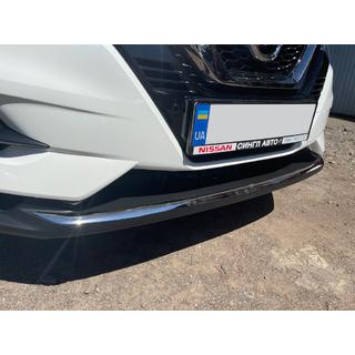 Nerjavno jeklen zaščitni okrasni pokrov za sprednji odbijač (2017↗︎) Nissan Qashqai 2014–2021 fotografija 3