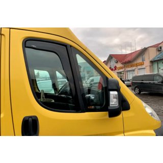 Vstavljivi deflektorji za okna (2 kos, HIC) Fiat Ducato 2006–2025 fotografija 3