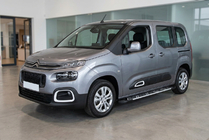Citroen Berlingo/Multispace 2018– Bočni pragovi Sunrise (2 kos, aluminij) Dolga medosna razdalja fotografija 1