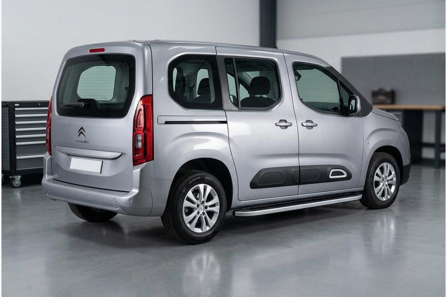 Citroen Berlingo/Multispace 2018– Stranske stopnice Tayga Grey (2 kos, aluminij) Image