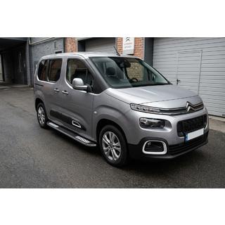 Bočne stopnice Tayga V2 (2 kosa, aluminij) Citroen Berlingo/Multispace 2018– fotografija 1