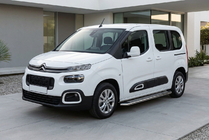 Citroen Berlingo/Multispace 2018– Stranske stopnice Maydos V2 (2 kosa, aluminij/nerjavno jeklo) Kratka medosna razdalja fotografija 1