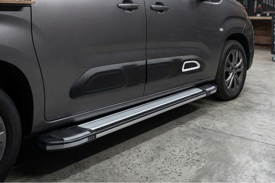 Citroen Berlingo/Multispace 2018– Stranske stopnice Rainbow (2 kosa, aluminij) Image