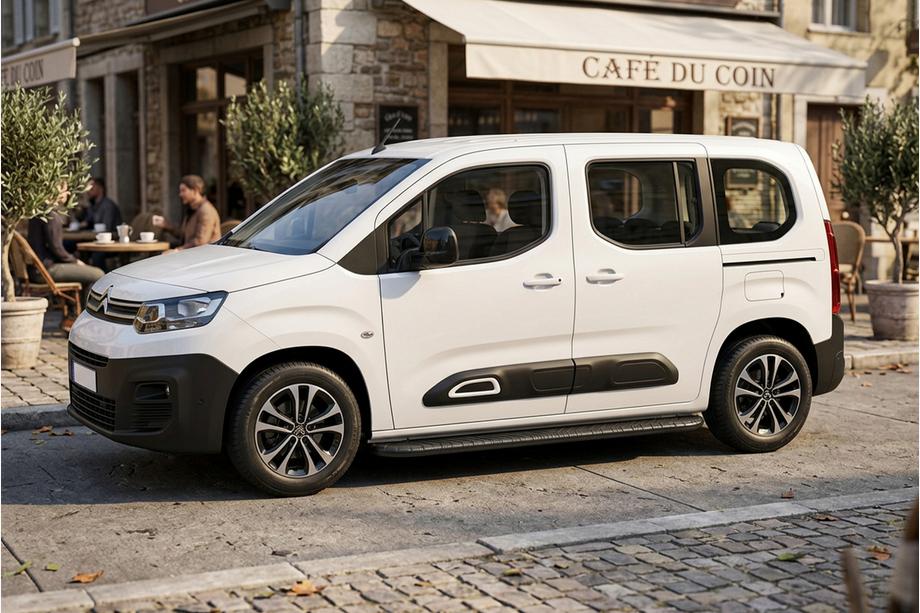 Citroen Berlingo/Multispace 2018– Stranske stopnice Bosphorus Black (2 kosa, aluminij) Image