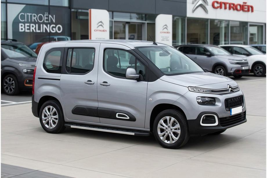 Citroen Berlingo/Multispace 2018– Stranske stopnice Duru (2 kos, aluminij) Image