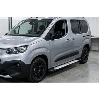 Stranske stopnice Allmond Grey (2 kosa, aluminij) fotografija 1
