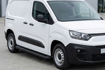 Peugeot Partner/Rifter 2019– Bočne stopnice Allmond Black (2 kos, aluminij) fotografija 1