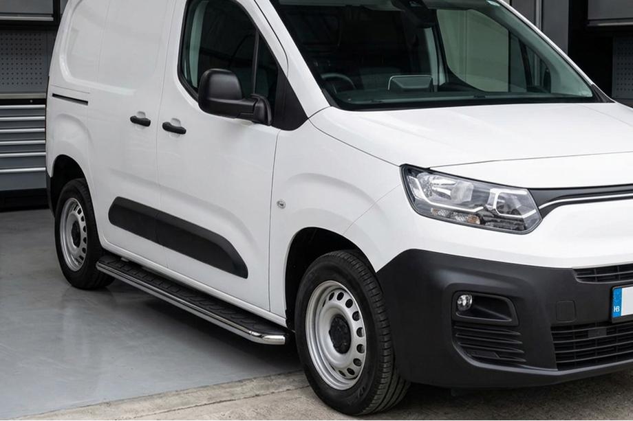 Peugeot Partner/Rifter 2019– Stranske stopnice Maydos V1 (2 kosa, aluminij / nerjavno jeklo) Image