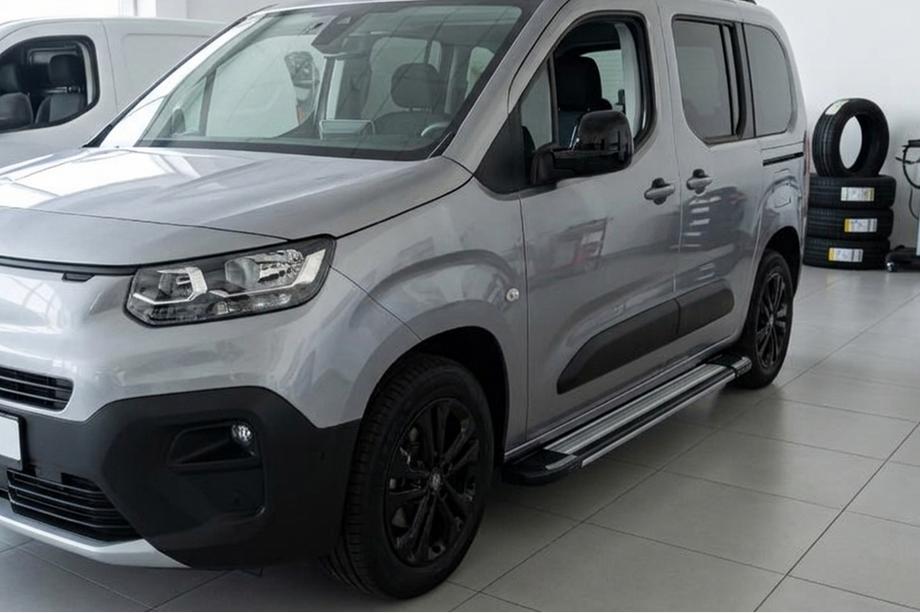 Peugeot Partner/Rifter 2019– Stranske stopnice Rainbow (2 kosa, aluminij) Image