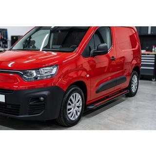 Stranske stopnice Maya Red (2 kosa, aluminij) fotografija 1