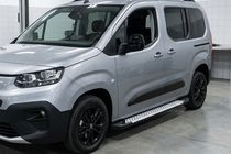 Opel Combo 2019– Stranske stopnice Allmond Grey (2 kosa, aluminij) fotografija 1