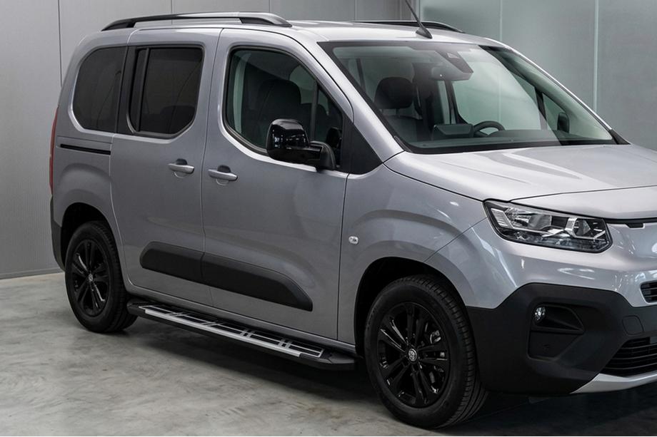 Opel Combo 2019– Bočni pragovi Sunrise (2 kos, aluminij) Image