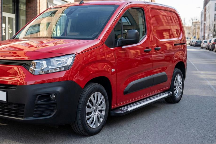 Opel Combo 2019– Stranske stopnice Line (2 kosa, aluminij) Image