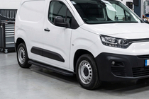 Opel Combo 2019– Stranske stopnice Bosphorus Black (2 kosa, aluminij) fotografija 1