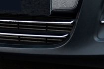 Fiat Doblo II 2010–2022 Kromirana obloga spodnje maske (2010-2015, 2 kosa, inox) fotografija 6