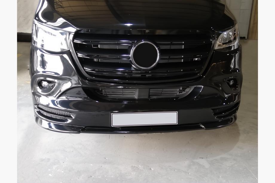 Mercedes Sprinter W907/W910 2018– Spojler sprednjega odbijača V3 (za lakiranje) Fotografija 6