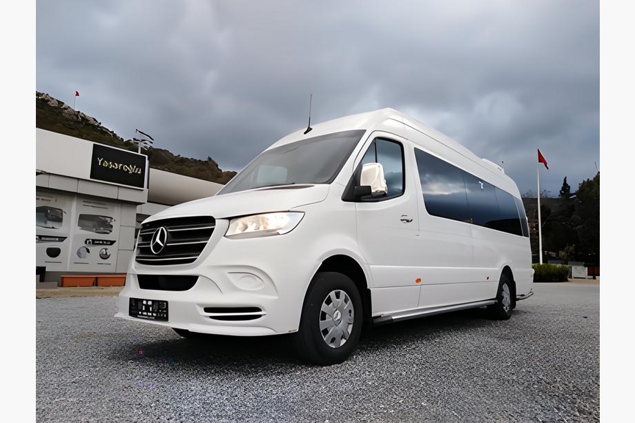Mercedes Sprinter W907/W910 2018– Spojler sprednjega odbijača V3 (za lakiranje) Fotografija 4