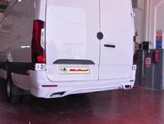 Mercedes Sprinter W907/W910 2018– Obloga zadnjega odbijača (za lakiranje) fotografija 4