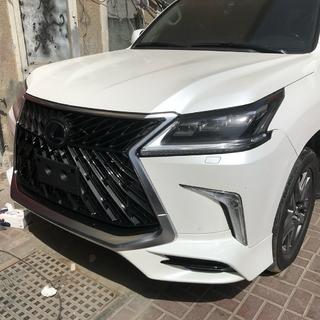 Restyling komplet bodykita iz modela 2008-2016 na TRD Superior (2016-2020) Lexus LX570/450d 2008–2022 fotografija 4