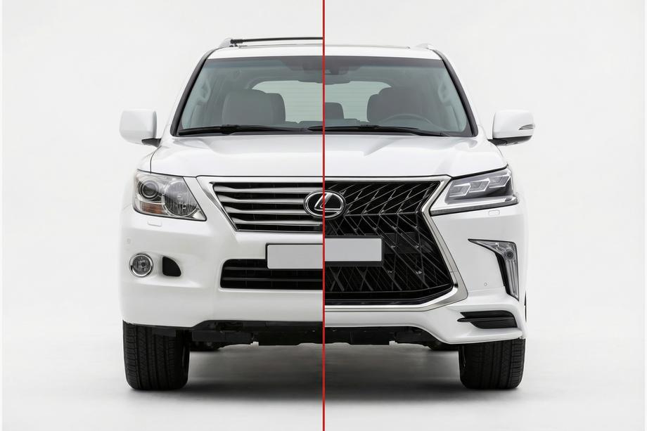 Lexus LX570/450d 2008–2022 Restyling komplet bodykita iz modela 2008-2016 na TRD Superior (2016-2020) Image