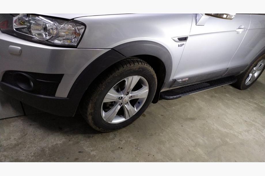 Chevrolet Captiva 2006–2019 Stranske stopnice Bosphorus Grey (2 kos., aluminij) Image