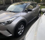 Toyota C-HR 2016–2023 Vetrni deflektorji oken s kromirano letvico (4 kos, Niken) fotografija 2