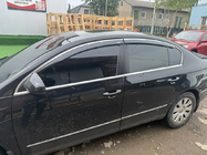 Volkswagen Passat B7 2012–2015 Okenski vetrni deflektorji s kromirano letvico SD (EU, 4 kos, Niken) fotografija 7