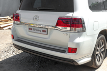 Toyota Land Cruiser 200 2007–2021 Kromirani okvirji zadnjih luči (2015+, 4-delni, plastika) fotografija 4