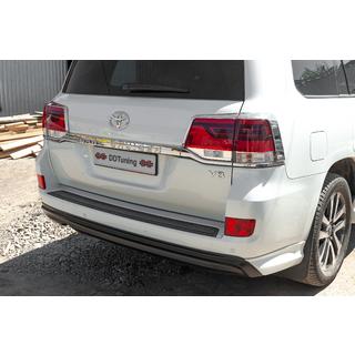 Kromirani okvirji zadnjih luči (2015+, 4-delni, plastika) Toyota Land Cruiser 200 2007–2021 fotografija 4