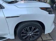 Lexus LX570/450d 2008–2022 Komplet emblemov z napisom v karbon videzu (4 kosi) fotografija 3