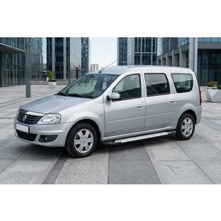 Stranske stopnice Allmond Grey (2 kosa, aluminij) fotografija 1
