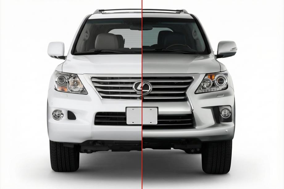 Lexus LX570/450d 2008–2022 Komplet za prenovo (facelift) 2008-2012 na 2012-2016 Standart Image