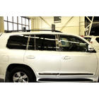 Lexus LX570/450d 2008–2022 Kompletna okrasna obroba oken in stebričkov (nerjaveče jeklo) fotografija 17